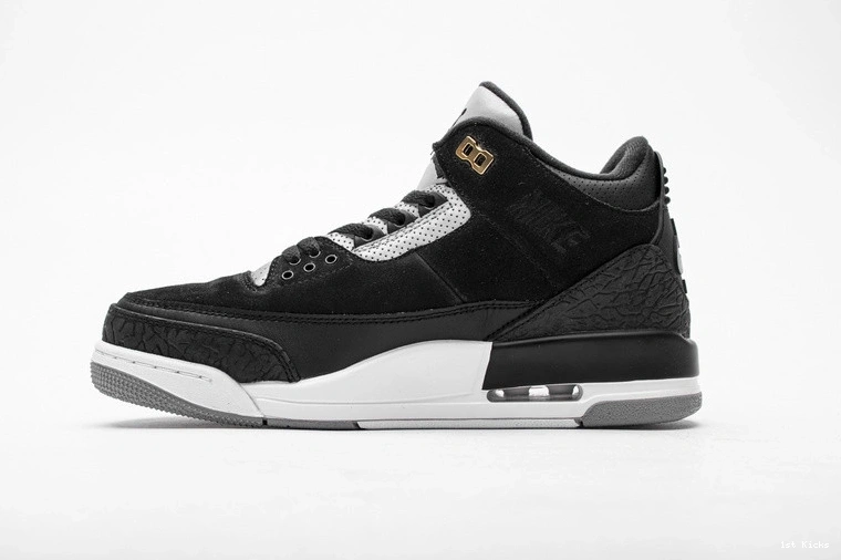 Gold CK4348-007 Retro Tinker - 3 Jordan Cement Black 0321